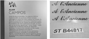 Lettres 3D